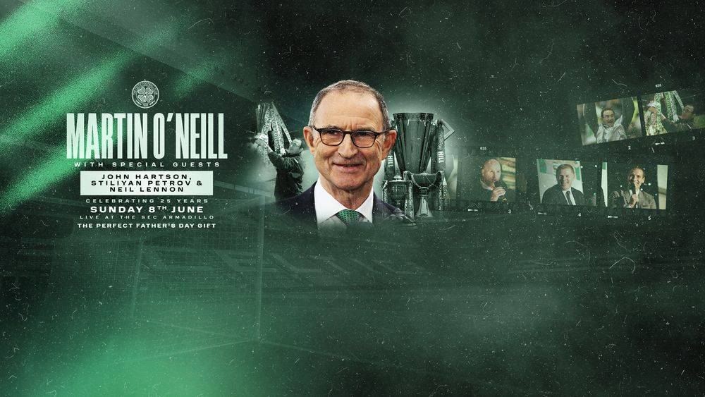 The perfect Father’s Day gift: An Evening with Martin O’Neill & special guests