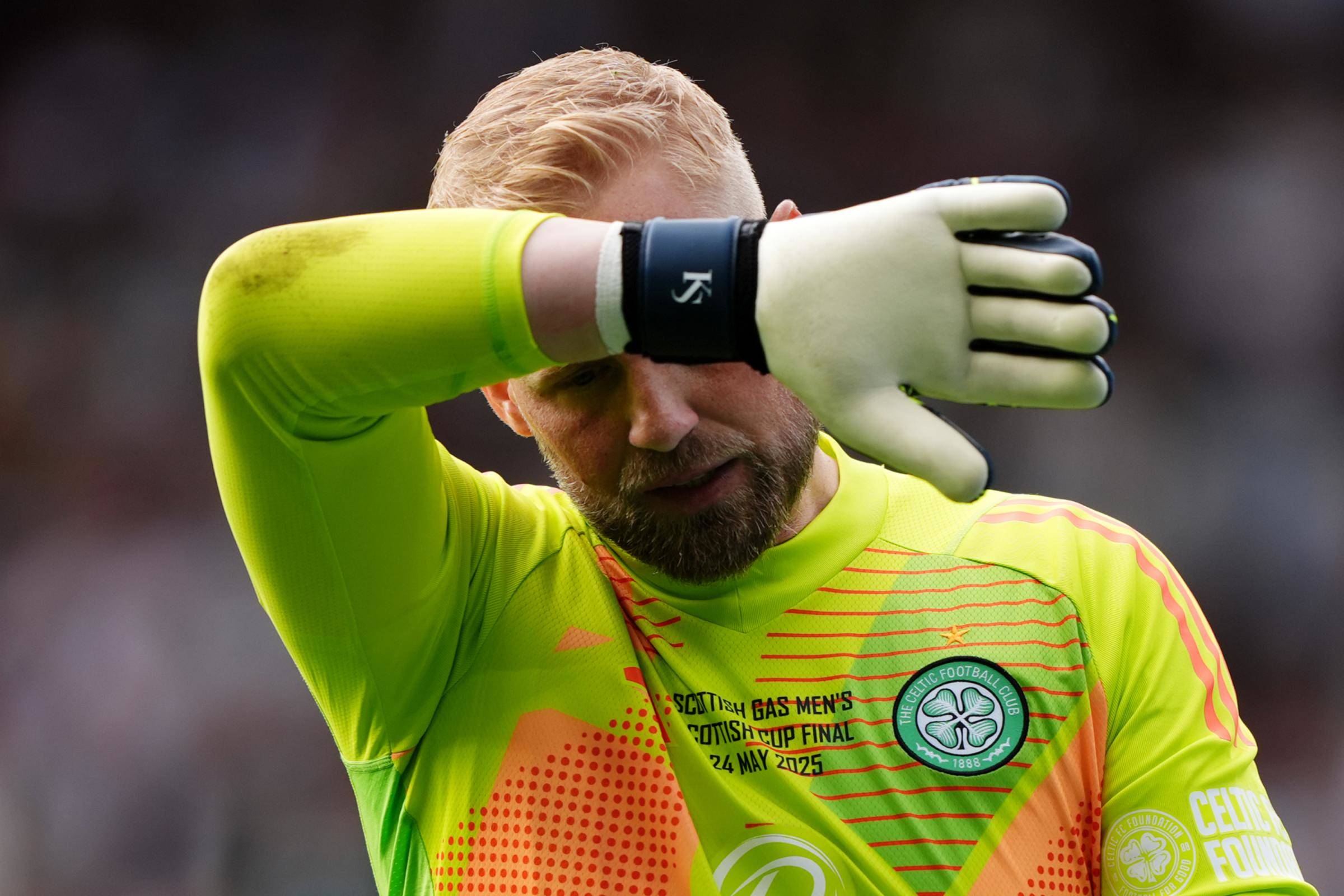 Kasper Schmeichel addresses his Celtic Scottish Cup final error at Hampden