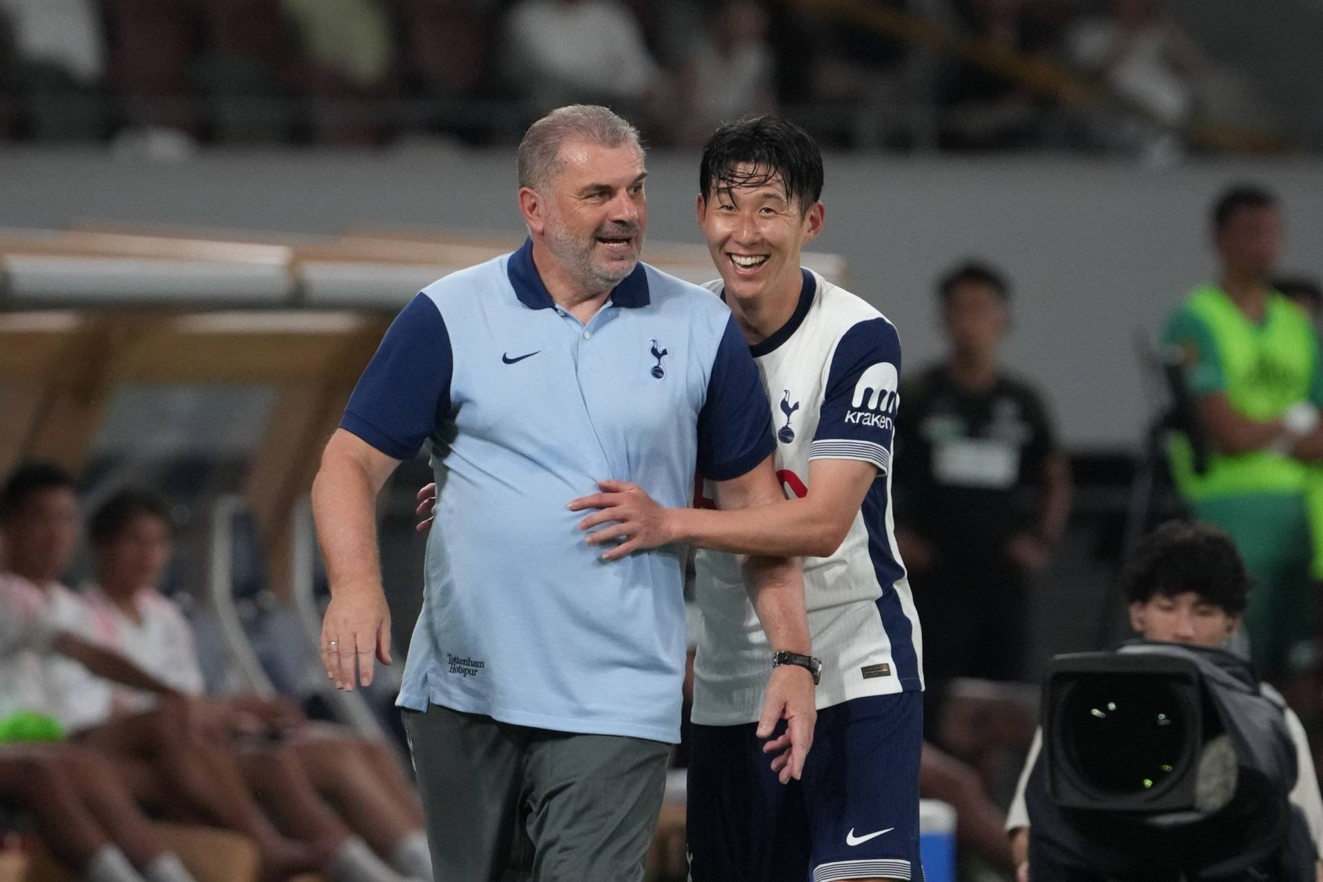 Son Heung-min calls Ange Postecoglou his ‘mate’ as Tottenham captain sends ex-Celtic boss touching message