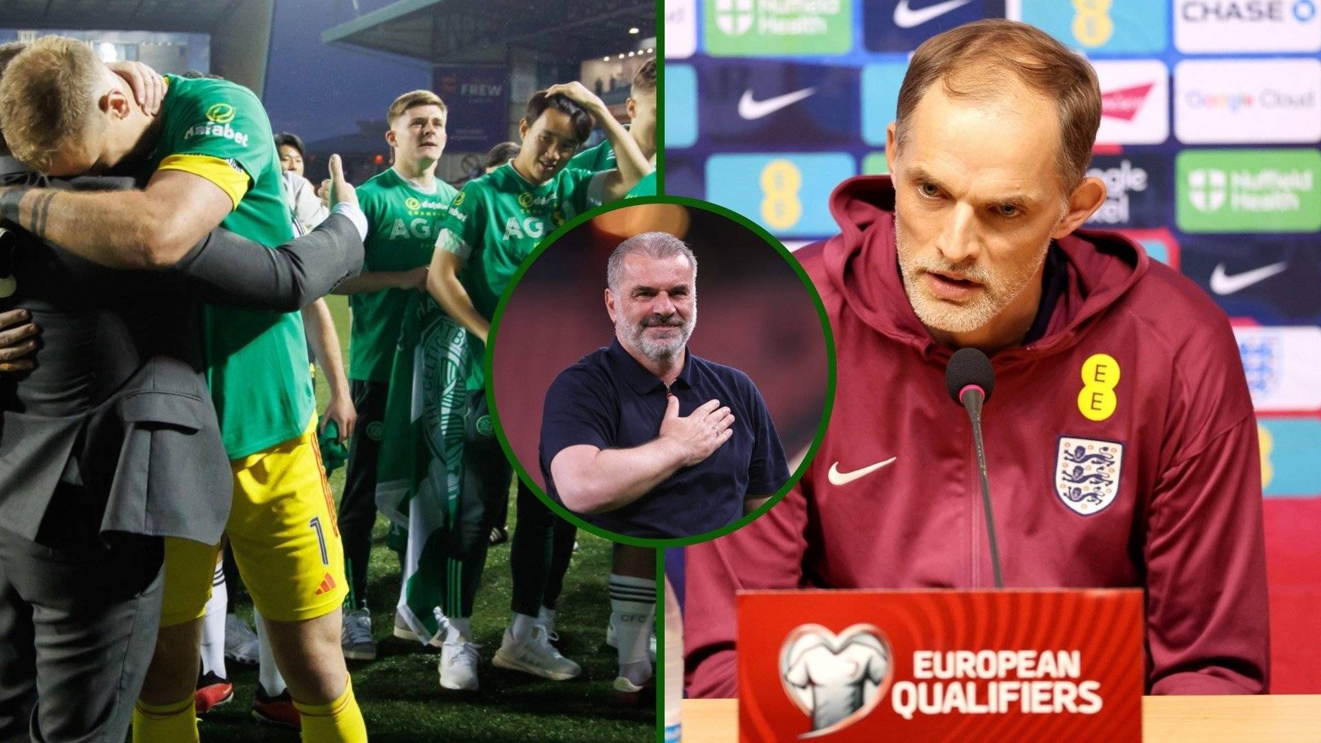 Celtic hero Joe Hart and England’s Thomas Tuchel send classy messages to Ange Postecoglou after Tottenham sacking