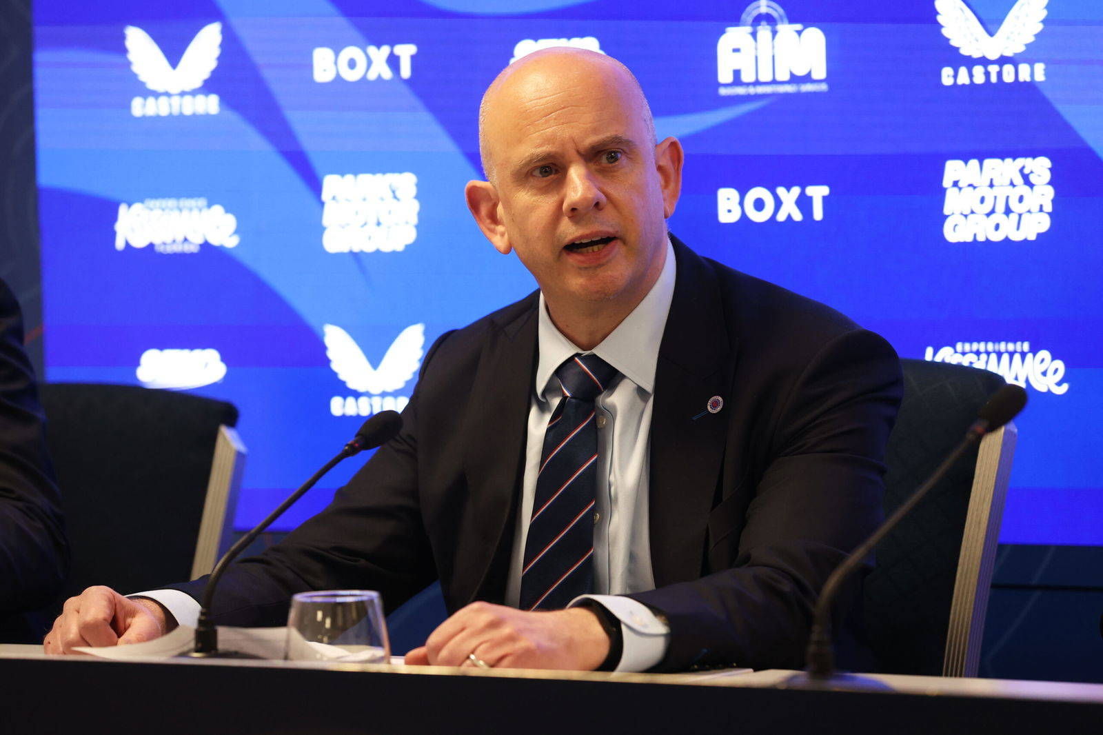 Ibrox CEO Paddy Stewart reveals that Russell Martin is their Culture Architecht!