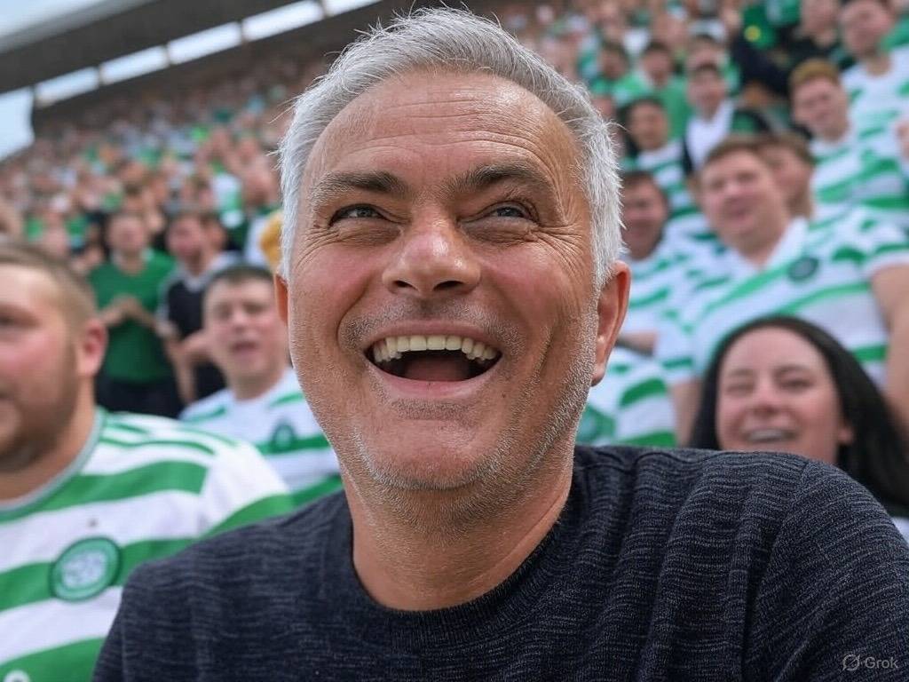 David Tanner looks daft with moronic Jose Mourinho Rangers claim Celtic fans will ridicule