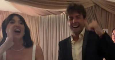 James Argent parties at Megan McKenna and Oli Burke’s wedding after ex breaks silence on assault