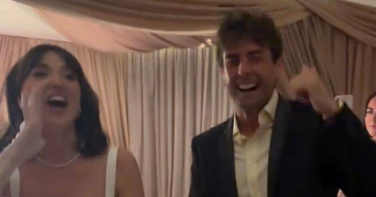James Argent parties at Megan McKenna and Oli Burke’s wedding after ex breaks silence on assault