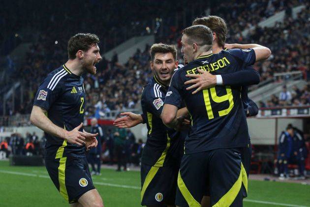 Tony Ralston starts for Scotland alongside incoming Celtic goalie