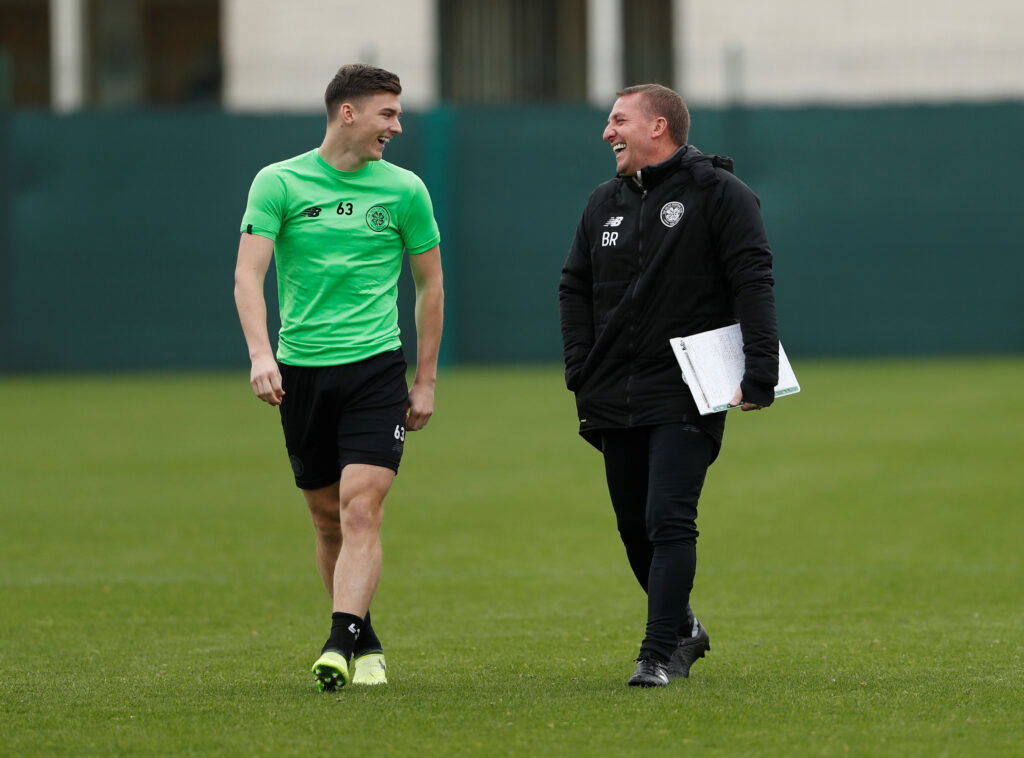 Brendan Rodgers Reacts to Kieran Tierney Return