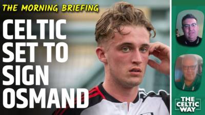 Celtic ‘close’ to signing striker Callum Osmand as Ross Doohan makes Scotland bow