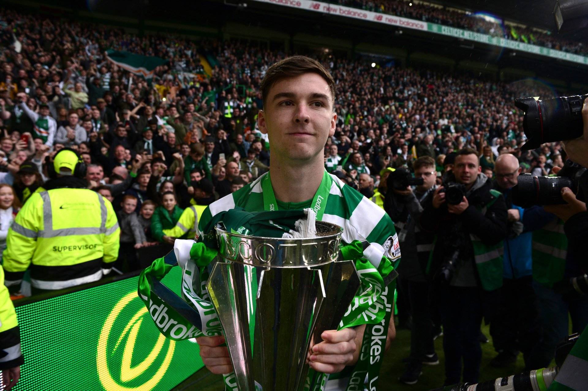 Celtic fans sent into meltdown after Kieran Tierney’s return to Parkhead is confirmed