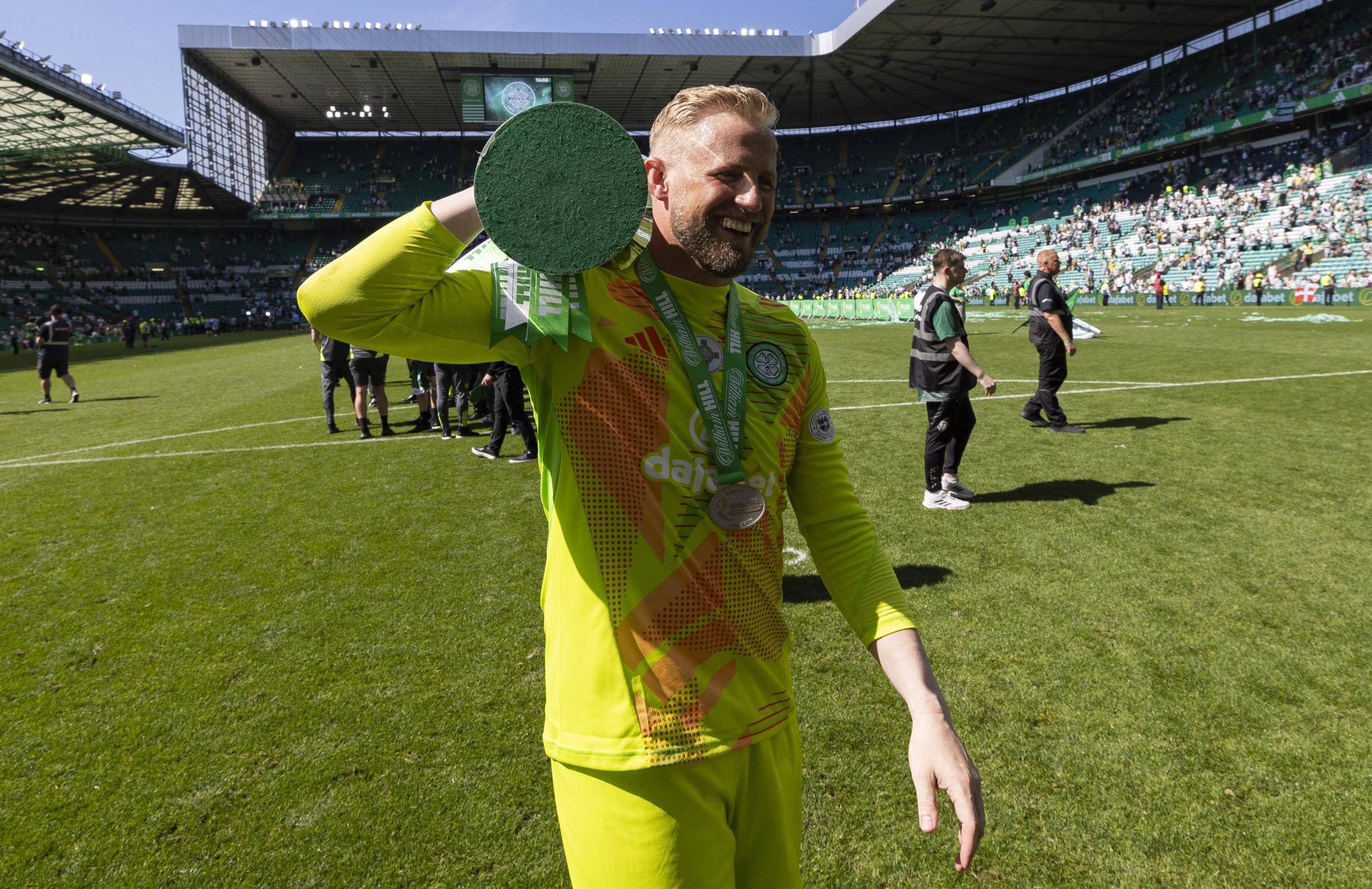 Celtic goalkeeper Kasper Schmeichel issues hint over his retirement