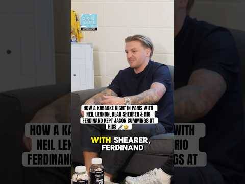 SHEARER, RIO FERDINAND & NEIL LENNON ON KARAOKE KEPT CUMMINGS AT HIBS! #football #funny #podcast