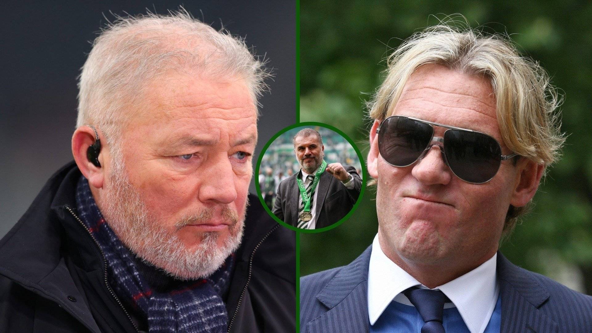 Ally McCoist slams Simon Jordan’s comments about Celtic icon Ange Postecoglou