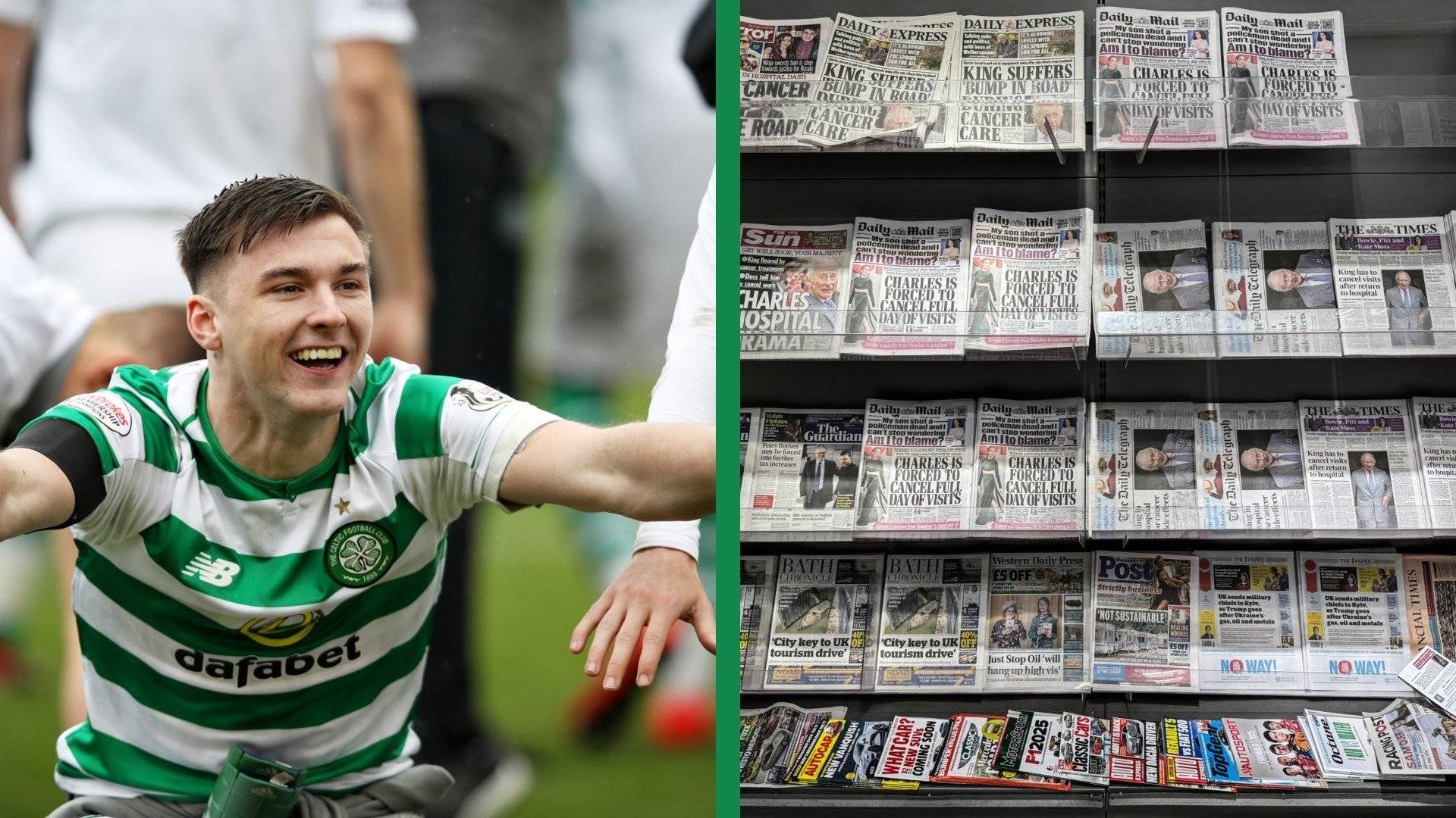 ‘Fairytale’ &ndash; How the English media reacted as Kieran Tierney returned to Celtic from Arsenal