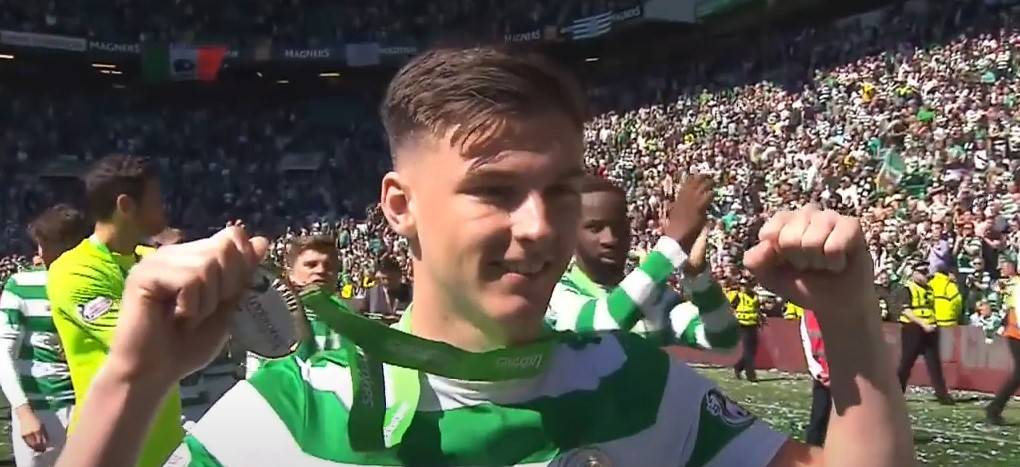 Kieran Tierney’s ex-Arsenal rival sends message about Celtic move, Joe Hart & Odsonne Edouard respond