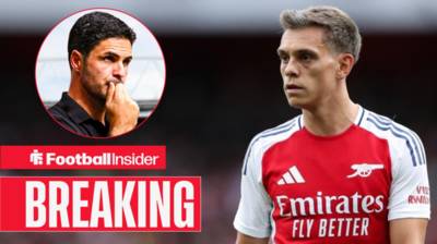 Leandro Trossard reacts after emotional Arsenal exit announcement