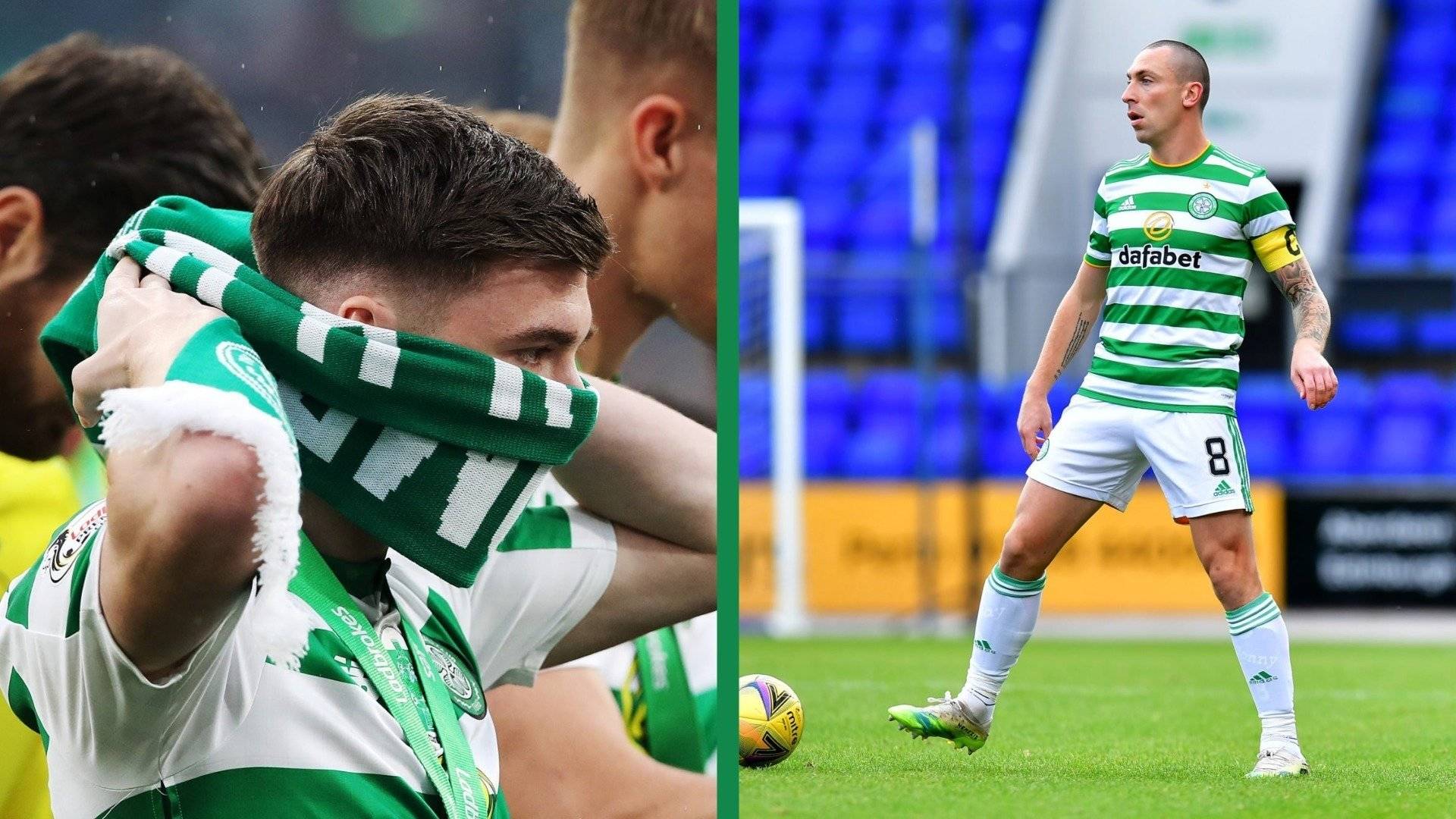Scott Brown reacts to Kieran Tierney’s Celtic return, and says Brendan Rodgers will make bold call