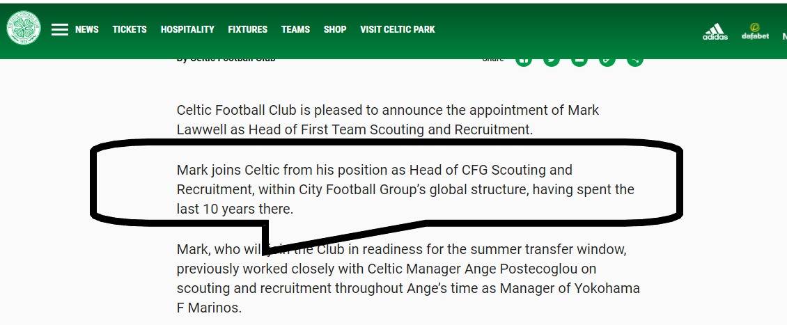 13 appearances- Mark Lawwell’s horrific legacy continues to dog Celtic with more to follow