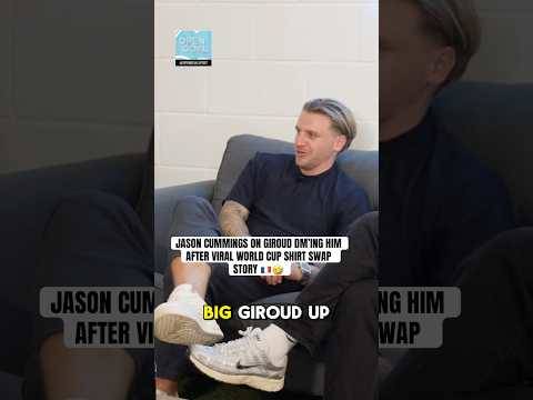OLIVIER GIROUD DM’D JASON CUMMINGS AFTER WORLD CUP SHIRT SWAP STORY! #Socceroos #football #australia