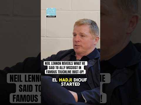 NEIL LENNON REVEALS WHAT HE SAID TO ALLY MCCOIST IN FAMOUS BUST-UP #football #celtic #rangers