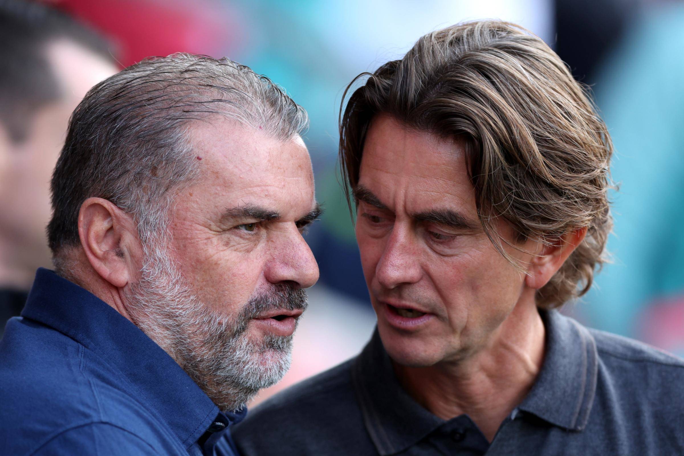 Thomas Frank’s classy message to ex-Celtic boss Ange Postecoglou in first interview