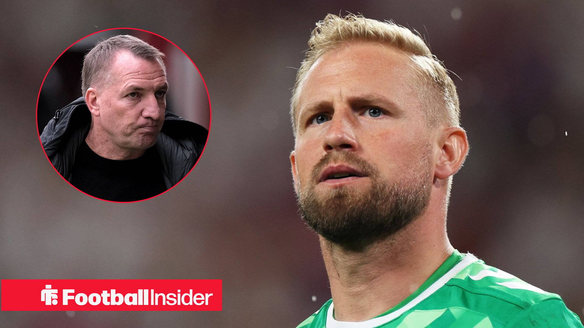 Kasper Schmeichel responds as new Celtic signing confirmed