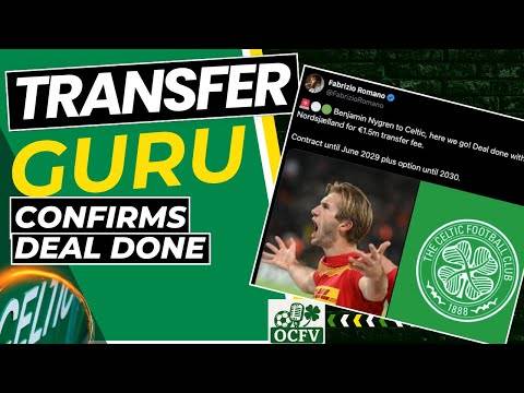Benjamin Nygren to Celtic CONFIRMED by Transfer GURU