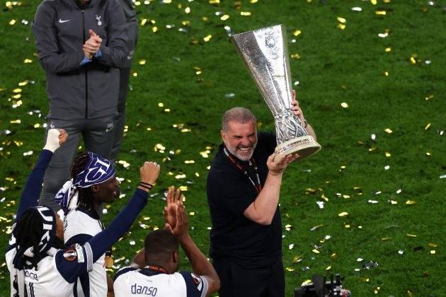 Ange Postecoglou’s rousing Spurs pre-match speech