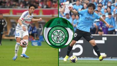 Celtic targets face each other in the J League, one was benched and the other had 123 touches