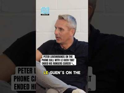 ?? LE GUEN PHONE CALL THAT ENDED LOVENKRANDS RANGERS CAREER #rangers #rangersfc #football