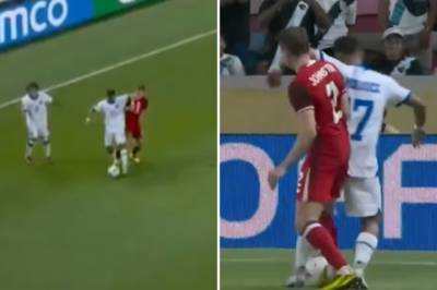 WATCH: Celtic’s Alistair Johnston ‘elbowed in the face’ amid Canada chaos