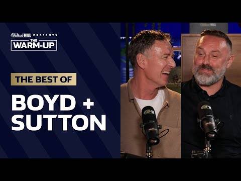 “He’s very fond of sheep…” | Best of Boyd and Sutton from The Warm-Up