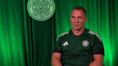Brendan Rodgers: Being back at Lennoxtown gets us excited for the season ahead
