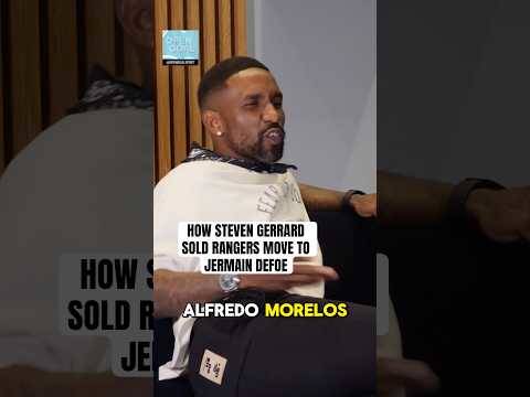 HOW STEVEN GERRARD SOLD JERMAIN DEFOE ON RANGERS MOVE #rangers #rangersfc #football