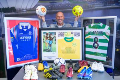 Incredible collection including Celtic & Rangers items to be auctioned for charity