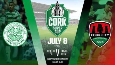 Remaining tickets available for Cork Super Cup