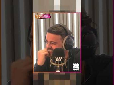 The worst Beat The Pundit donut, and Gordon Dalziel LOVED it!