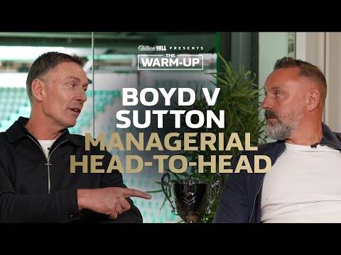 Boyd v Sutton at Parkhead | Ambrose, Bartley, Allan & More Play the Pitch | The Warm-Up