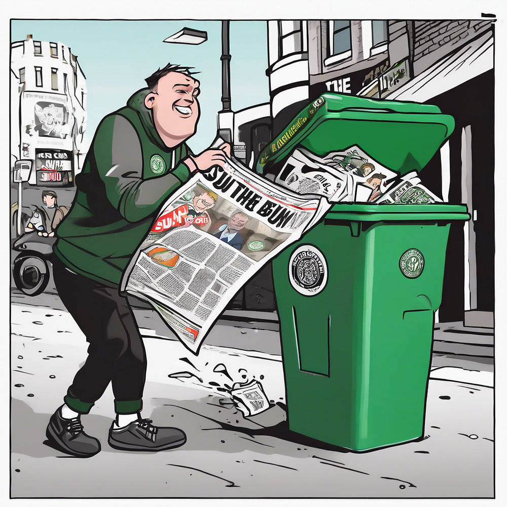 Today’s Daily Record Celtic Story: a Masterclass in Negative Spin