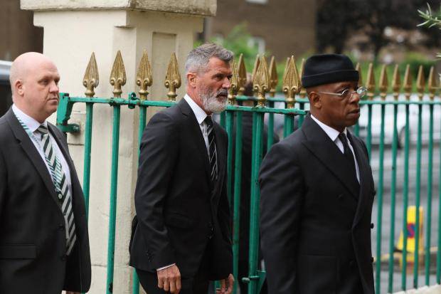 Top footballing stars attend funeral of Celtic legend John Clark