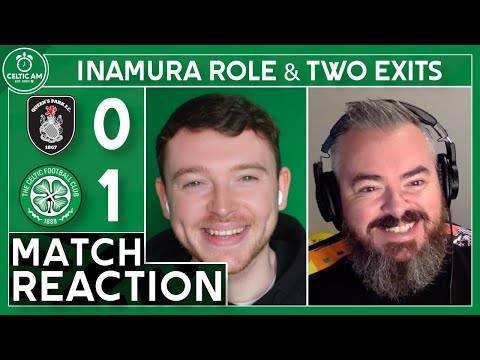 Rodgers confirms Inamura squad role and two Celtic exits | Queen’s Park 0-1 Celtic | Match Reaction
