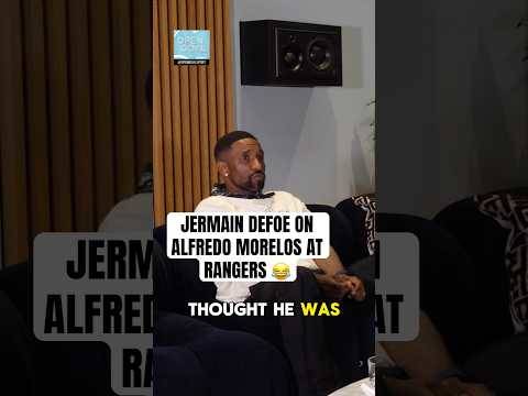 ?? JERMAIN DEFOE ON ALFREDO MORELOS AT RANGERS #rangers #rangersfc #football