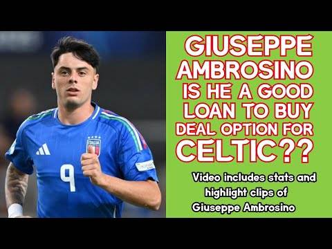 Giuseppe Ambrosino: Loan To Buy Deal Striker Option For CELTIC?? (video includes highlight clips)