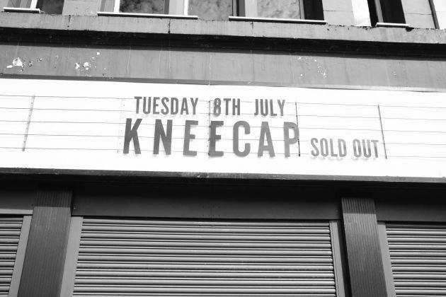 Photo: Kneecap star wears retro Celtic shirt before Glasgow gig
