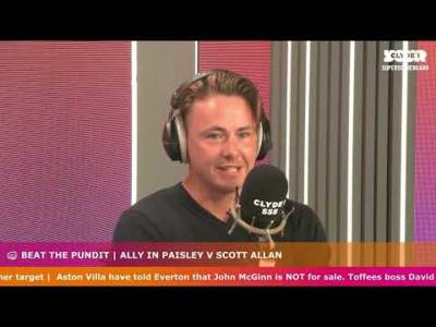 Beat the Pundit | Ally in Paisley V Scott Allan