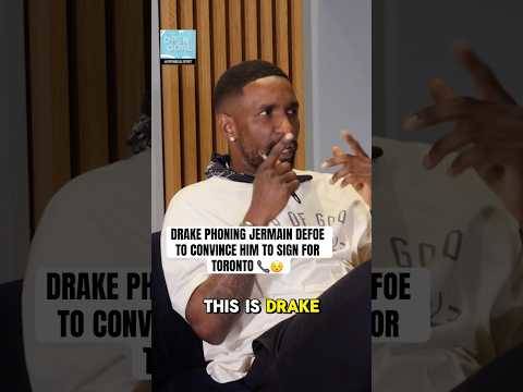 ?? DRAKE PHONED JERMAIN DEFOE TO CONVINCE HIM TO SIGN FOR TORONTO FC #football #drake #torontofc