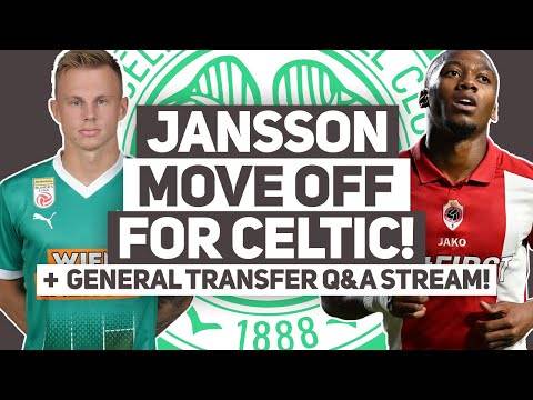 ISAK JANSSON TO COMPLETE MOVE TO FRANCE! Who next for Celtic? | LIVE Celtic FC Q&A Stream