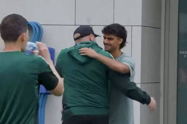 A welcome sight for Celtic supporters as Jota rejoins squad