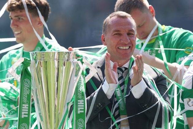Brendan Rodgers has talks with Celtic’s major shareholder Dermot Desmond