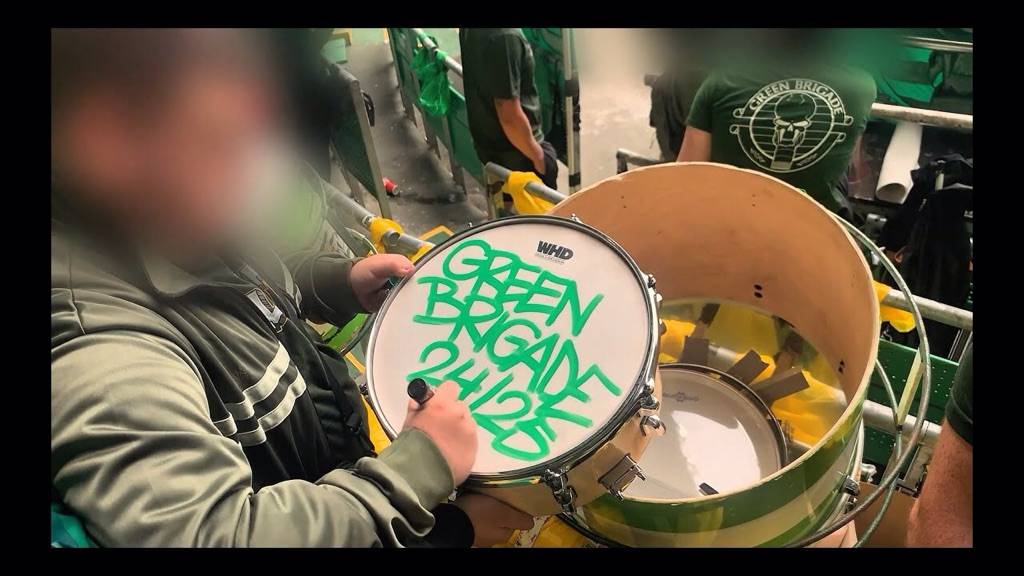 Green Brigade celebrates as anniversary approaches