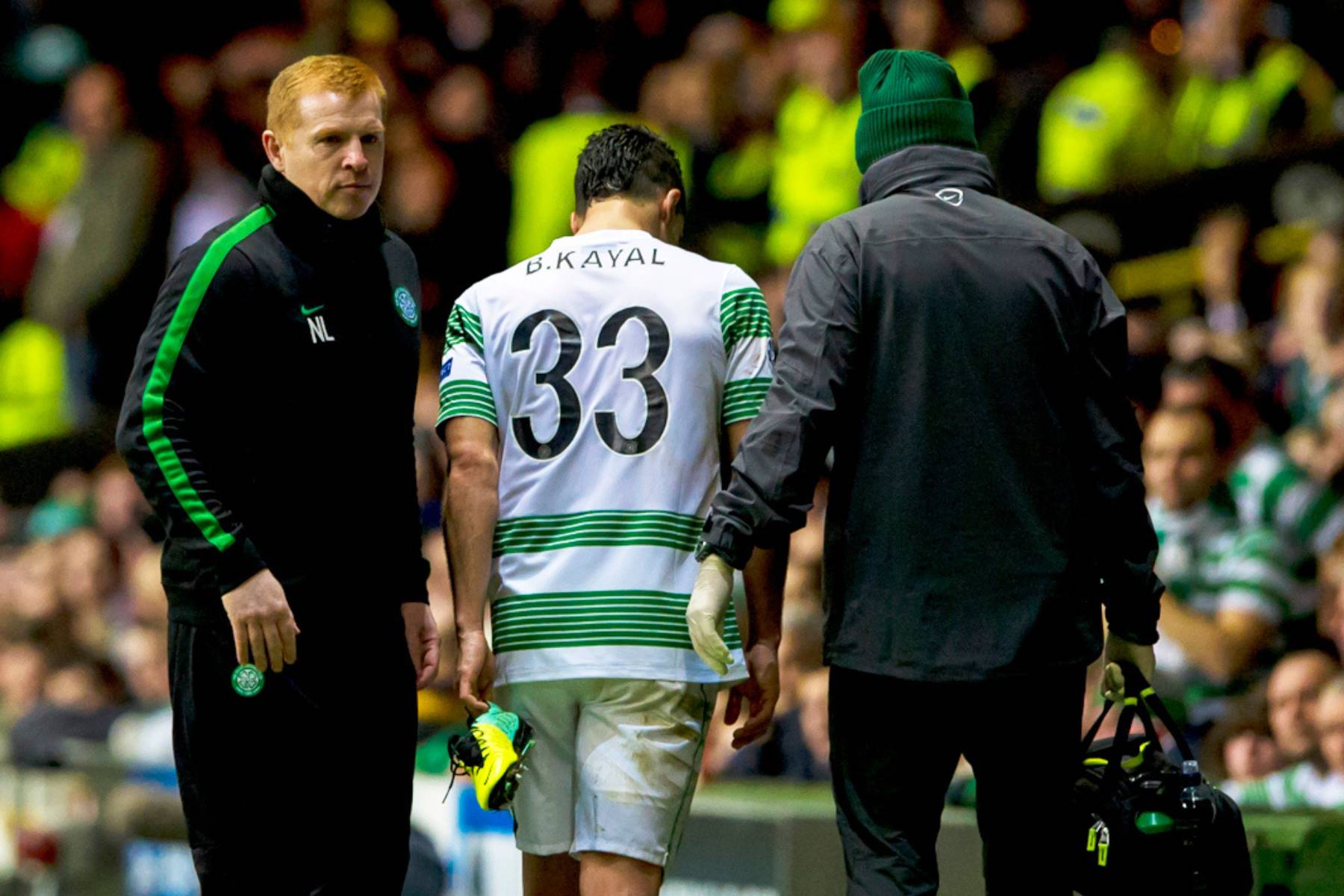 I got a Neil Lennon rollocking at Celtic and it inspired my son’s name