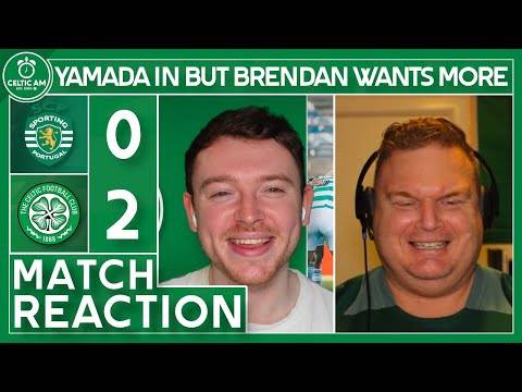 Rodgers explains striker plan after Yamada, Idah concern & Palma loan | Sporting CP 0-2 Celtic